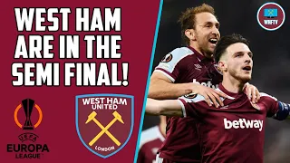 West Ham Are Through To The Europa League Semi Final! Friday Night Pint