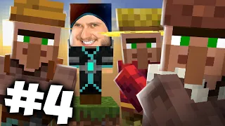 НОСАТЫЕ ЖИТЕЛИ ЗАХВАТИЛИ ОСТРОВ // Minecraft: Выживание на одном блоке #4