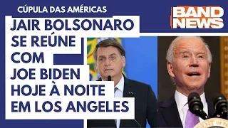 Jair Bolsonaro se reúne com Joe Biden hoje à noite
