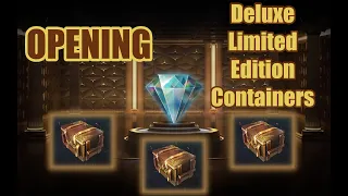 WoT BLITZ - OPENING - Deluxe Limited Edition Containers
