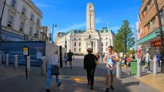 Walking Luton, England - Town Centre, Bury Park & Wardown Park