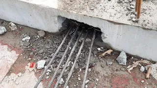 PT slab Failure LIVE, Post Tension Slab Failure #Civil4Engineers