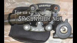 Suspensie Tija sa  SR Suntour NCX , e-bike , seatpost suspension , cea mai buna si cea comoda !