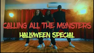 Calling All The Monsters - Thriii Feat. Messenger | CONCEPT | Dre & Kendra Choreography Feat. Becki