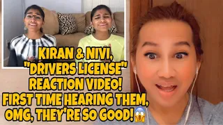 MiSS FiLTER REACT TO KIRAN & NIVI "DRIVERS LICENSE"|| FIRST TIME HEARING THEM|| OMG, THEY'RE SO GOOD