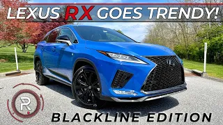 The 2021 Lexus RX 350 F-Sport Blackline Edition is a Trendier Looking Luxury SUV