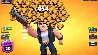 BULL NONSTOP to 500 TROPHIES! Brawl Stars