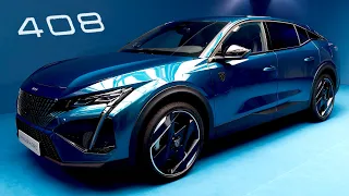 New 2023 Peugeot 408 - Fantastic Fastback!