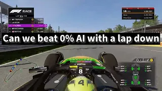 F123 Last to first challenge with lap down- 0%AI MONZA