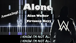 🎹 Alan Walker - Alone | Advanced Tutorial ⚡🎶