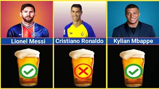 Famous Footballers Who Drink Alcohol in Real Life|Football Goat