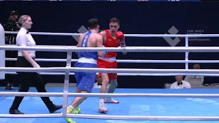 Quarterfinals (67kg) CROFT Ioan (WAL)vs  KROTTER Deniel (GER) | EUBC 2022