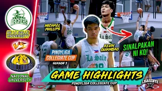 SINALPAKAN NI KQ! KEVIN QUIAMBAO JONEL POLICARPIO DOMINATES NATIONAL UNIVERSITY | PINOYLIGA CUP