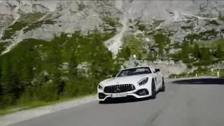 Nice Roads with All new Mercedes AMG GT C Roadster 2016