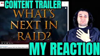 Reacting to AMAZING official Raid Shadow Legends Trailer!