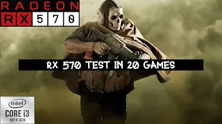 RX 570 4Gb Test in 20 Games