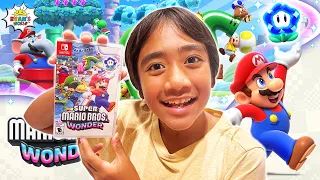 Ryan's Magical Day with Super Mario Bros. Wonder!