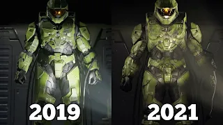 Halo Infinite Campaign 2021 Vs 2019 Graphics Comparison 4K