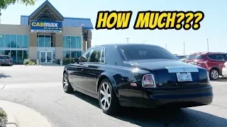 I Took the Cheapest Rolls-Royce Phantom to Carmax for an Appraisal: 1 Year Ownership Report!