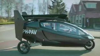 PAL-V One Flying Car Driving Test [720p]