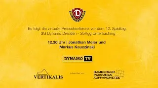 12. Spieltag | SGD - UHG | Re-Live der Pressekonferenz vor dem Spiel