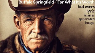 Buffalo Springfield - For What It's Worth - But every lyric is an AI-generated image