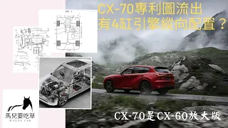 馬自達 CX-70 配備混合動力四缸發動機?主打北美的 CX-70專利文件曝光!並將搭載全新 Hybrid 油電混和動力系統 ! North America only Mazda CX-70