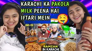 Indian Reaction On Ramzan in Karachi 2022 | Street Food Of Burns Road | Ramadan Special