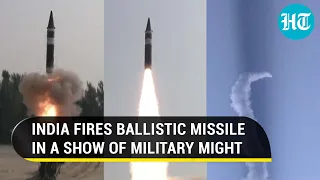 Indian Strategic Forces Command fires Agni-1 ballistic missile | Watch