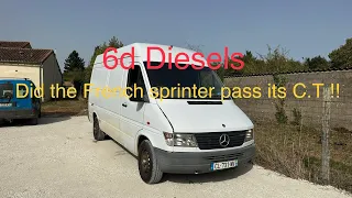 Did the French Mercedes sprinter pass its controle technique??? Only one way to find out !!