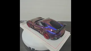 DAVIS GIOVANNI D&G DG180121N NOVITEC FERRARI 812 N-LARGO CHAMELEON PURPLE