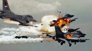 13 Minutes Ago! 3 Most Secret US Planes Shot Down by Russian Mig-31 Plane