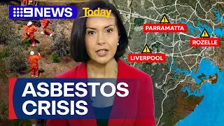 Sydney asbestos disaster being considered a criminal matter | 9 News Australia