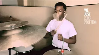 Drum cover ( Keep fighting ) by @The_marrihd .