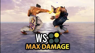 Kazuya WS2 Combos | +Max Damage