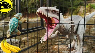 Banananus Rex & Bumpy | Jurassic World Short Film Indominus Rex Toys Kids Mattel Camp Cretaceous