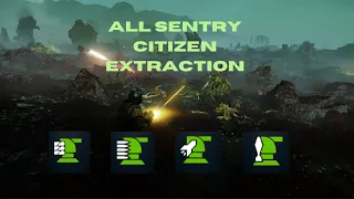 Helldivers 2 All Sentry build Solo Helldive.