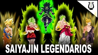 Explicacion: Todos los Tipos de SSJ LEGENDARIO (Secretos y Diferencias) - Dragon Ball Super