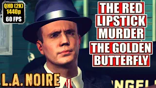 LA Noire [The Red Lipstick Murder - The Golden Butterfly] Gameplay Walkthrough Full Game No Comment