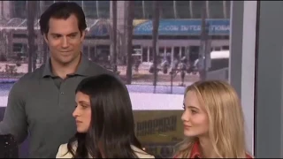 Henry Cavill & Freya Allan Cute Moments - The Witcher