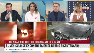 Incendiaron el auto del denunciante de L-gante