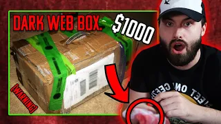 CRAZY Real Dark Web Mystery Box Goes Terribly Wrong! (Disturbing Content) Very Scary!