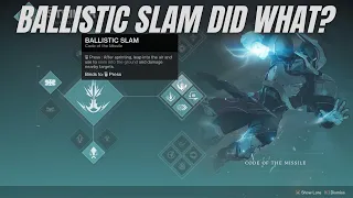 Titan Ballistic Slam Makes Player DISAPPEAR