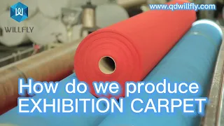 How do we produce Exhibition Carpet