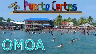 🔥"Las Playas OMOA🌊" CIENEGUITA🌴COCA-COLA" Puerto Cortés 🇭🇳 HONDURAS 🌴Semana Santa 2023