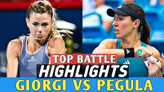 Camila Giorgi vs Jessica Pegula Full Highlights Top Battle - Before Us Open 2023 Match