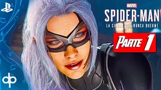 SPIDERMAN PS4 El Atraco DLC Parte 1 Gameplay Español | La Gata Que Araña (DLC 1 La Gata Negra)