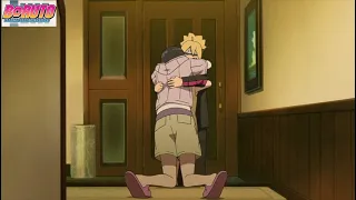 MENGHARUKAN !!! Boruto kembali ke rumah dan memeluk Hinata    bORUTO #92 sub indo