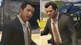 Cutscene Changes Depending On The Crew You Choose - GTA 5 (The Big Score)