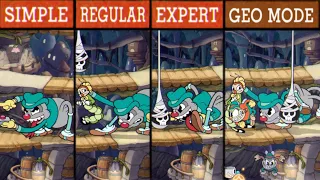 Cuphead: No Hit / Difficulty Comparison / Moonshine Mob / GEO Mode (22)